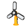 Multi-function USB rechargeable battery led outdoor lighting car repair emergency flashlight work light